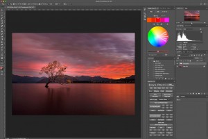 Photoshopで朝焼けを綺麗な色にRAW現像する方法
