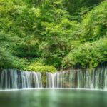 白糸の滝は軽井沢でもおすすめの滝で美しい風景が魅力的