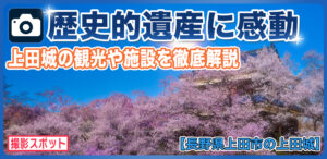 上田城の観光や施設を徹底解説！魅力ある歴史的遺産に感動